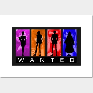 Wanted Lupin Gang Posters and Art